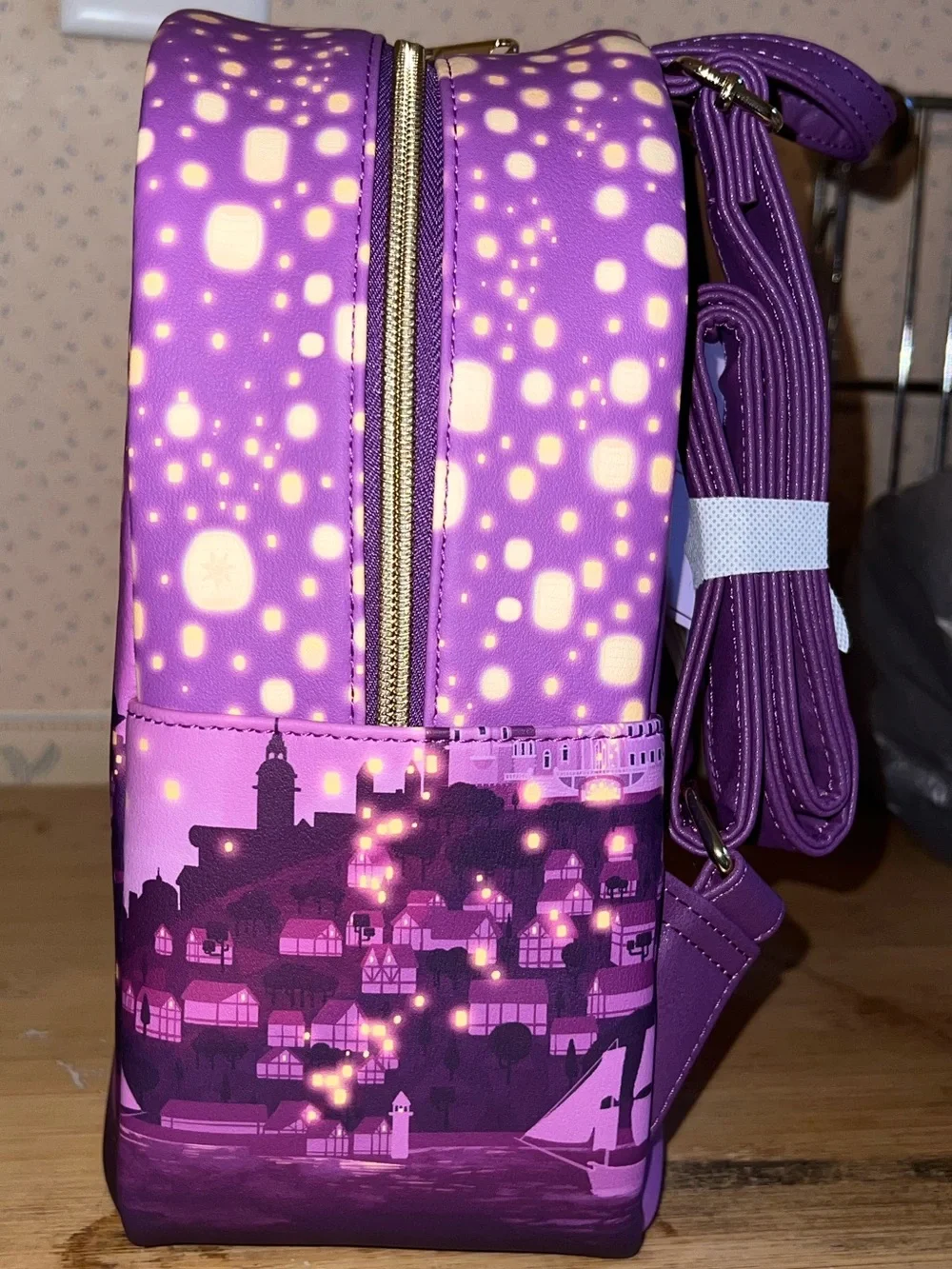 Loungefly Disney Tangled Rapunzel Lantern Night Mini Backpack